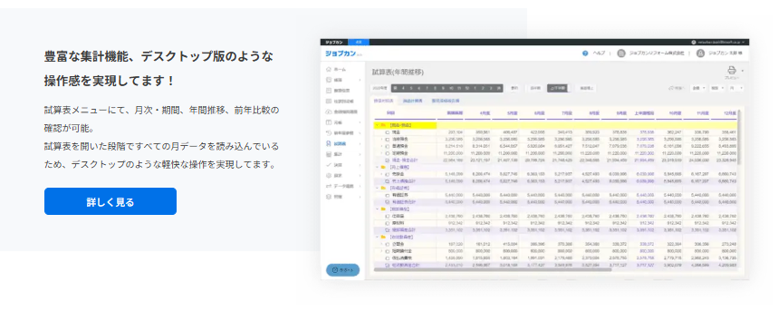 ジョブカン会計紹介画像の2枚目